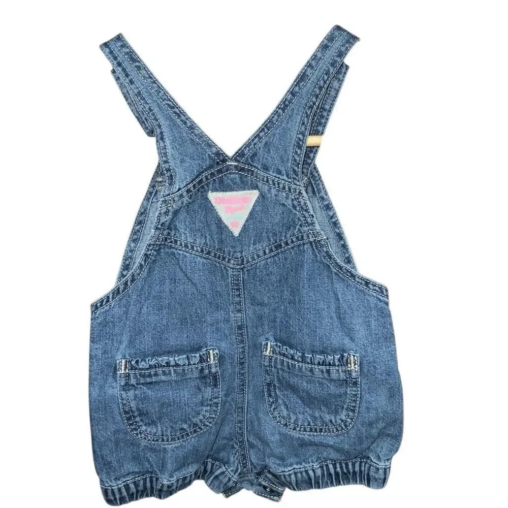 Oshkosh B’gosh vtg Vestbak Baby Overall Shorts 18 months